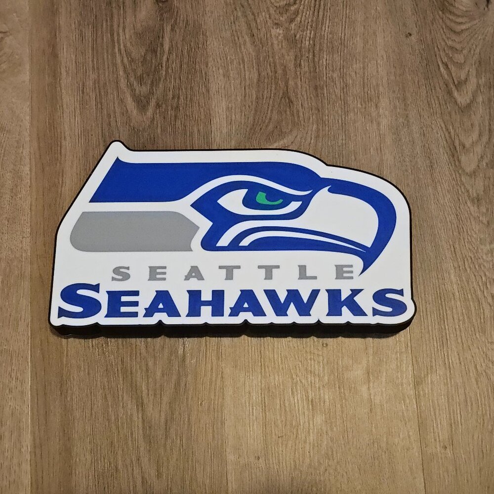 Seattle Seahawks - LED Lightbox Sign - Picture 2 of 3